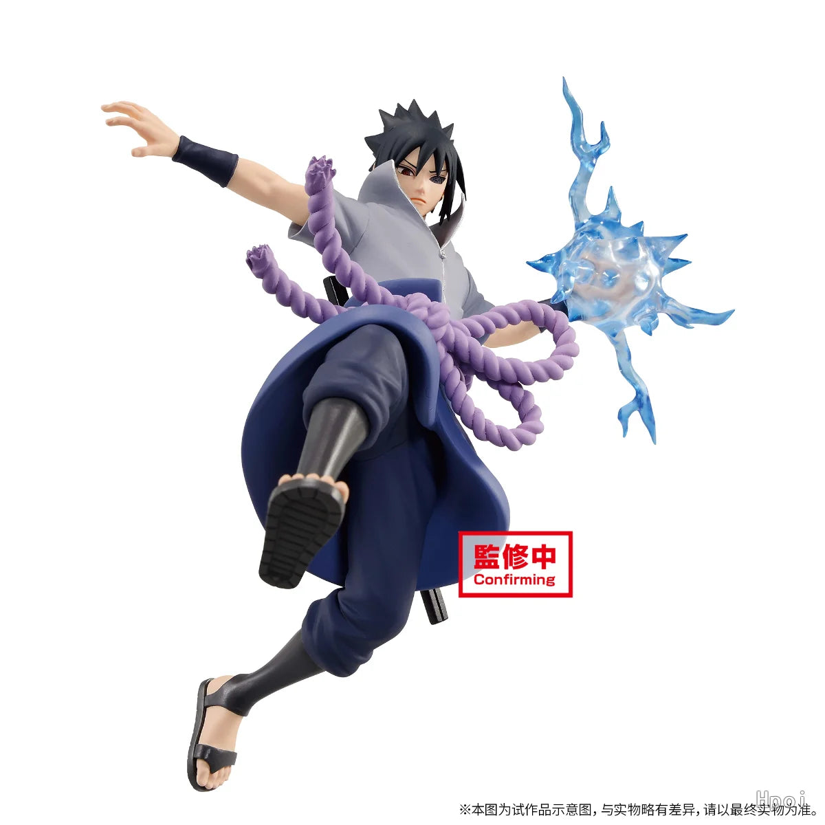 15CM Naruto Shippuden Uchiha Sasuke Figure EFFECTREME Battle Pose Rasengan Scene Model Toy Gift Collection Action Figure PVC