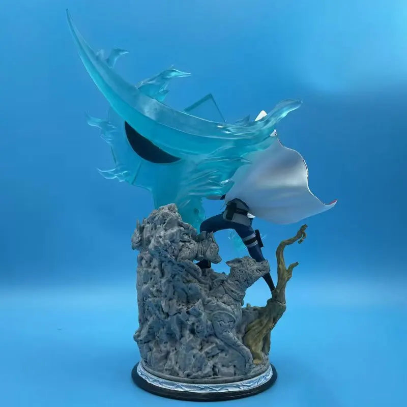 Naruto Anime Figur GK Hatake Kakashi 22cm Actionfigur PVC Zeichentrickfiguren Desktop Ornamente Freunde Geburtstagsgeschenke Spielzeug