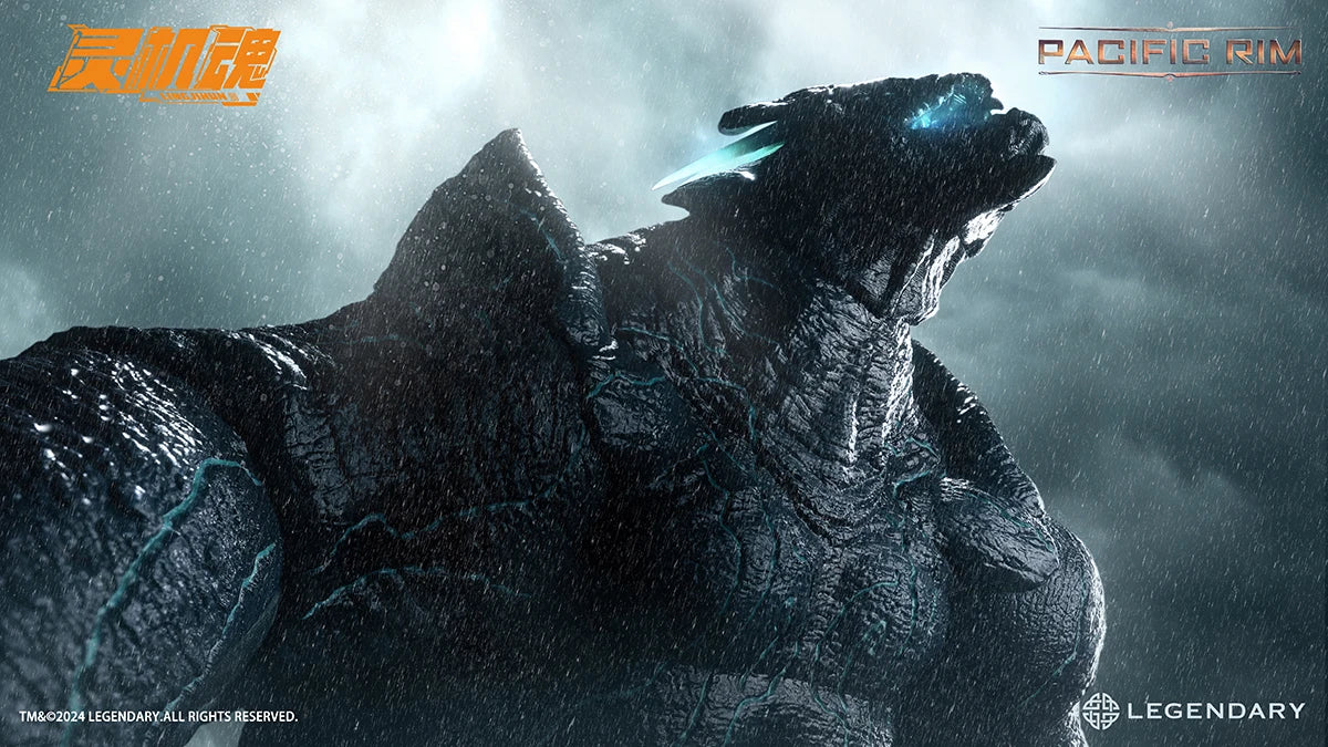 In Stock Memory Toys Pacific Rim Kaiju Leatherback SHM Figure Action Figure MonsterArts Model Trendy Toys Doll Collectibles