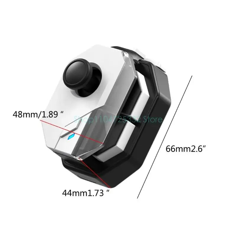 Universal Mobile Game Controller with 5.0 Universal Joystick for Android/iOS Phones, Remappable Buttons & Ergonomic Design