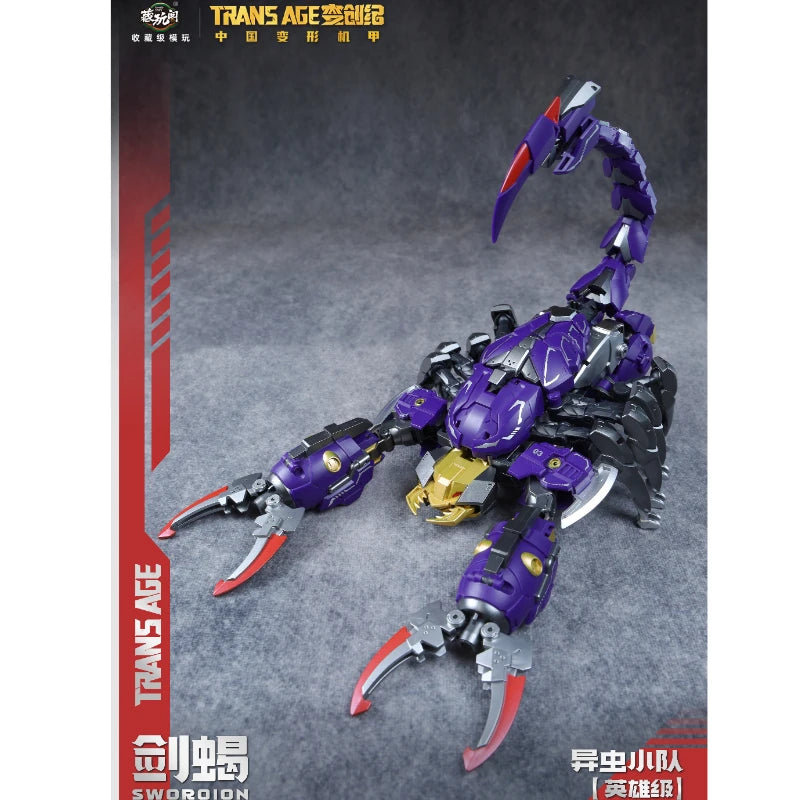 CANG TOYS TRANSAGE Insecticon Action Figures Robot Toys Collectible Anime Figures for Adults Kids Transforming Mecha Toy Gift