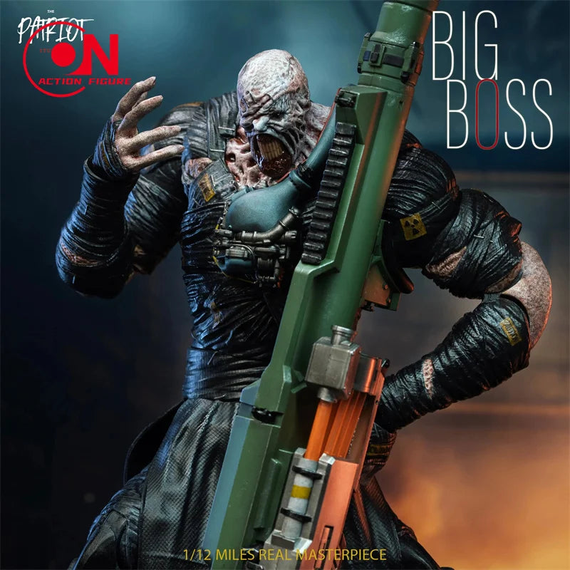 Patriot studio 1/12 Scale Big Boss Action Figure 6" Male Soldier Figurine Full Set Model Toy