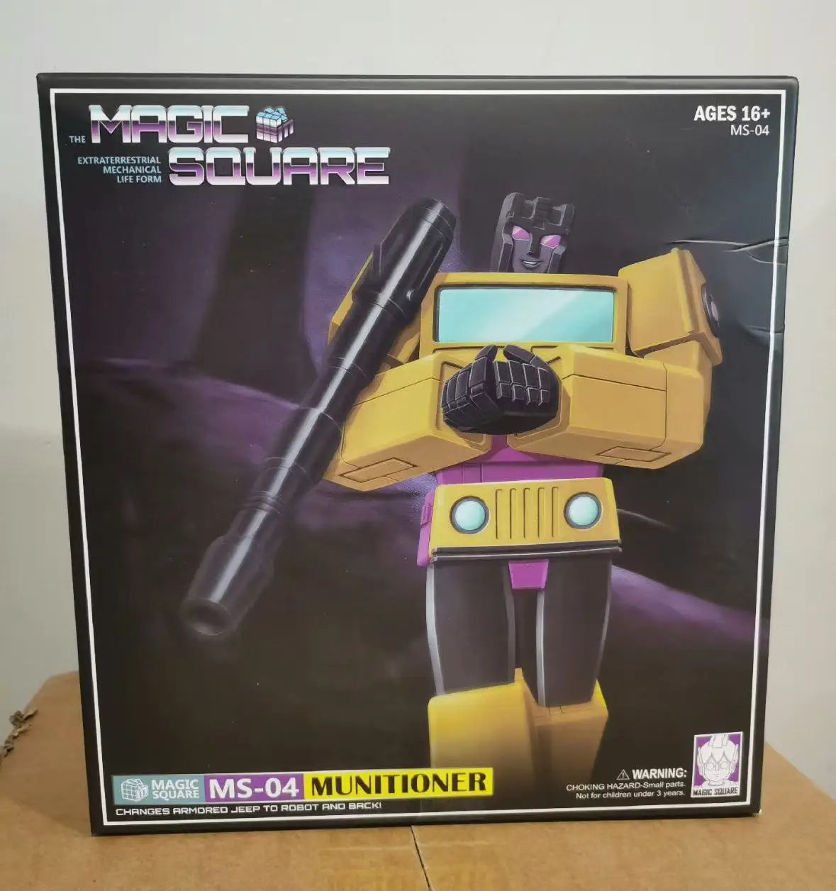 [In Stock] MS-TOYS MS-03 04 05 06 07 Poseable Robot Figure Gift Collection