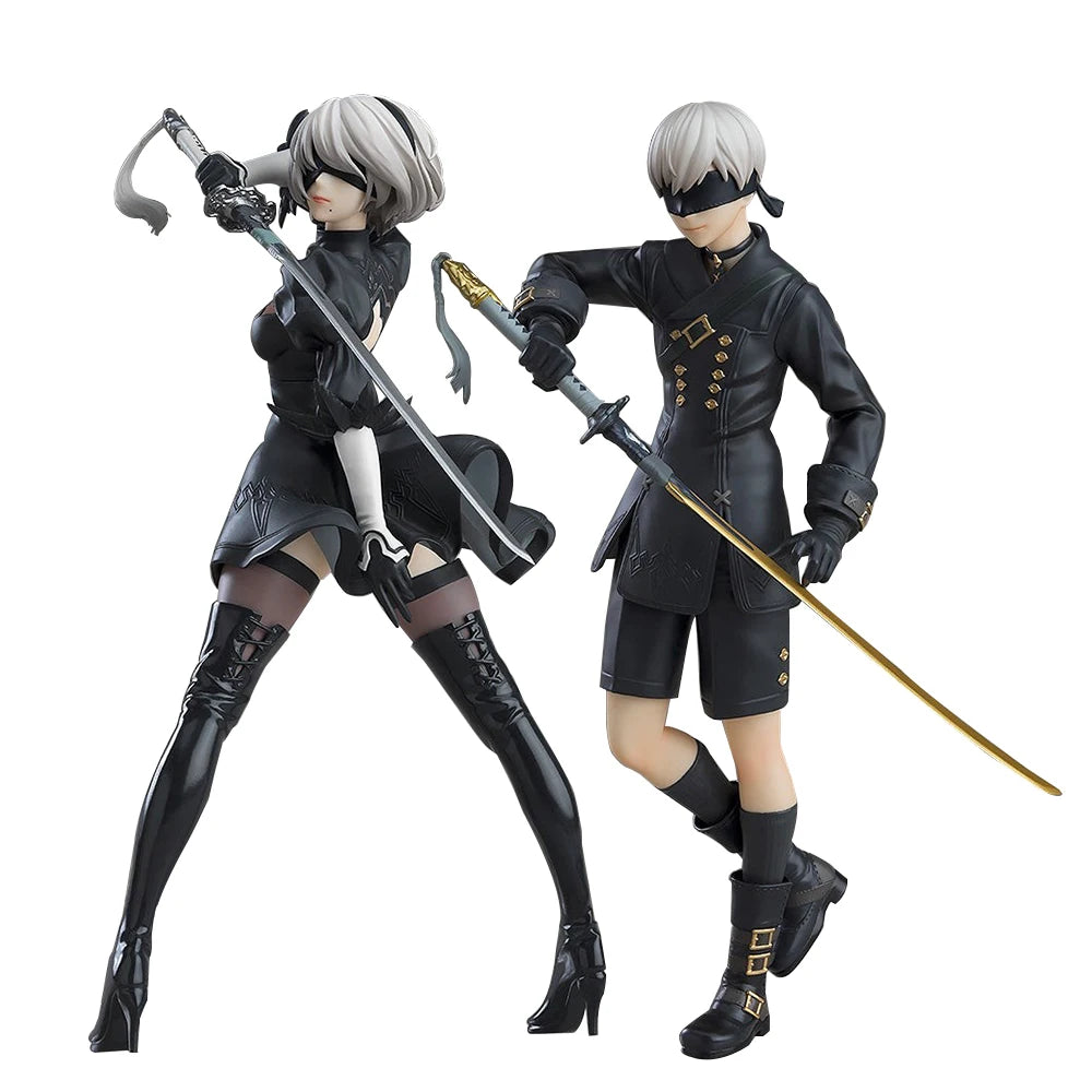 Game Figure 2B standing Action figures A2yorha figurine 9Syorha figure PVC model Adult Ornament Collection Model Toy Gift 21.5cm
