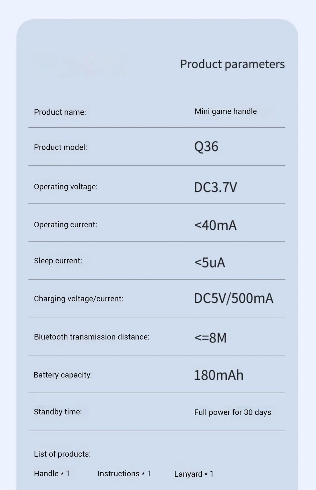 ShanWan lightweight mini wireless Bluetooth collectible game controller portable multi platform wireless connectivity