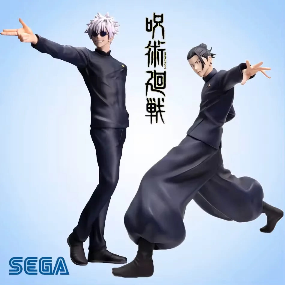 18cm Jujutsu Kaisen Anime Figure Noodle Stopper Satoru Gojo Action Figure Geto Suguru Figurine PVC Adult Collection Model Toys