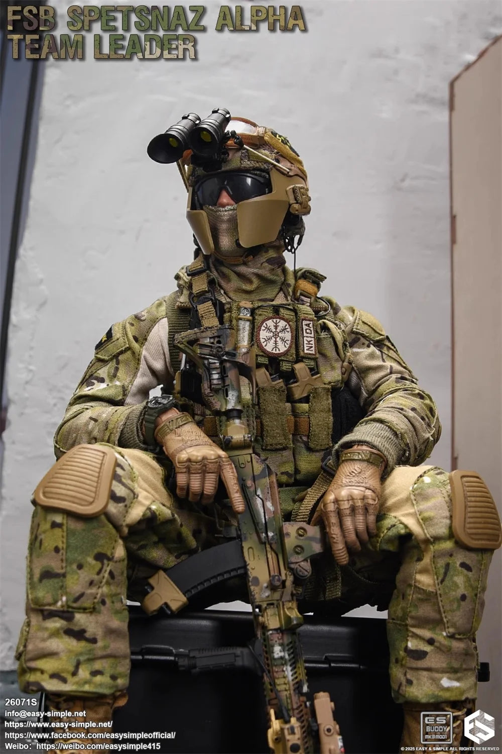 Limited Version 1/6 ES 26071S FSB The Russian Action Figure Soldier Doll Full Set Moveable Action Figure About 12" Doll Gift