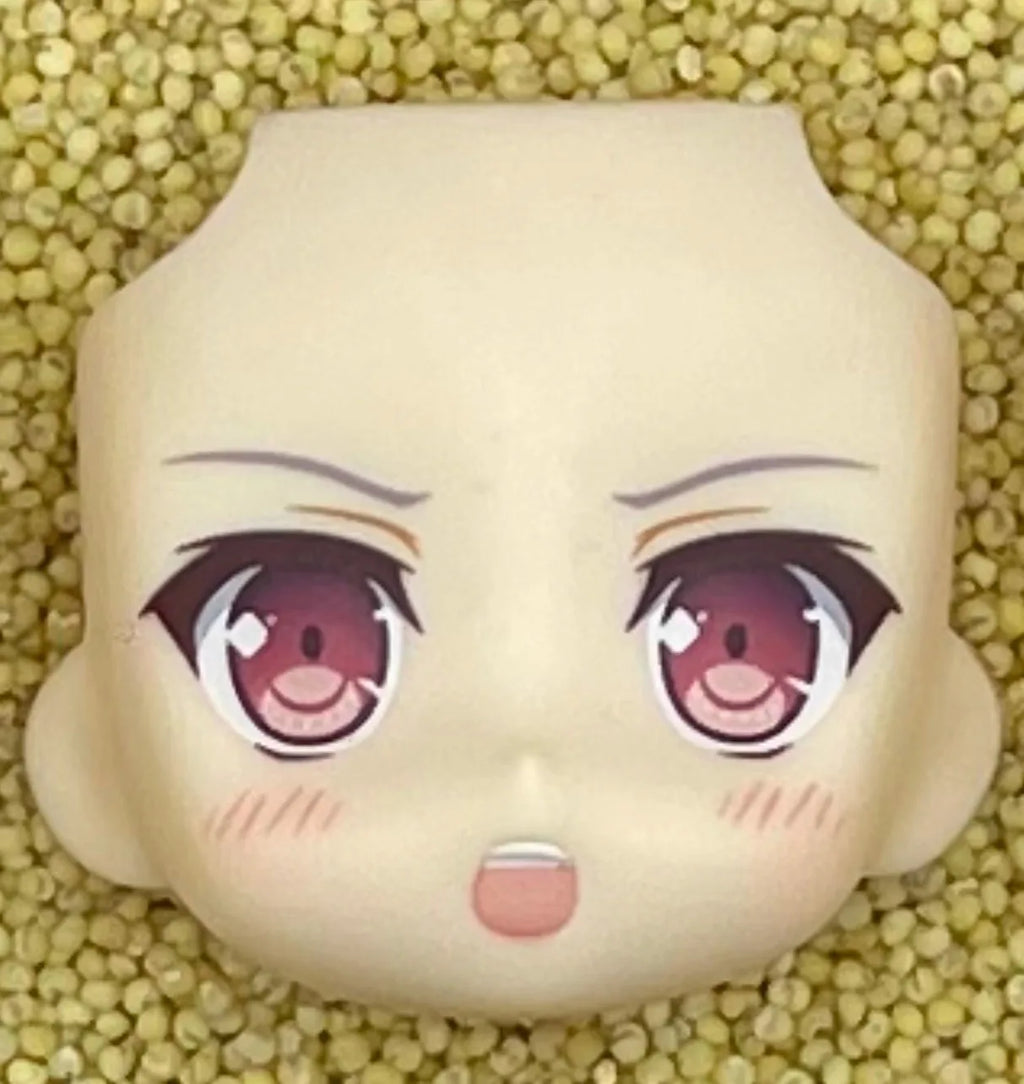 huangshaltian GSC Clay Man Face doll face hair doll accessories