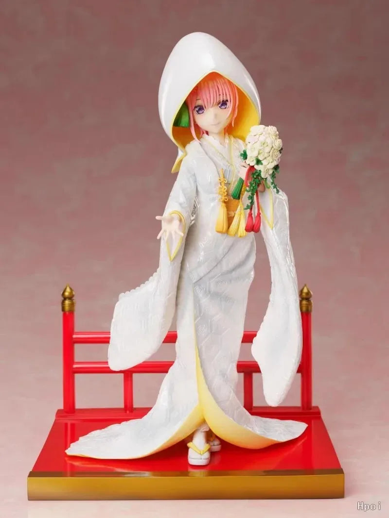 Genuine The Quintessential Quintuplets Nakano Ichika Shi Ro Mu Ku PVC Action Figure Anime Figure collectible Model Toy Doll Gift
