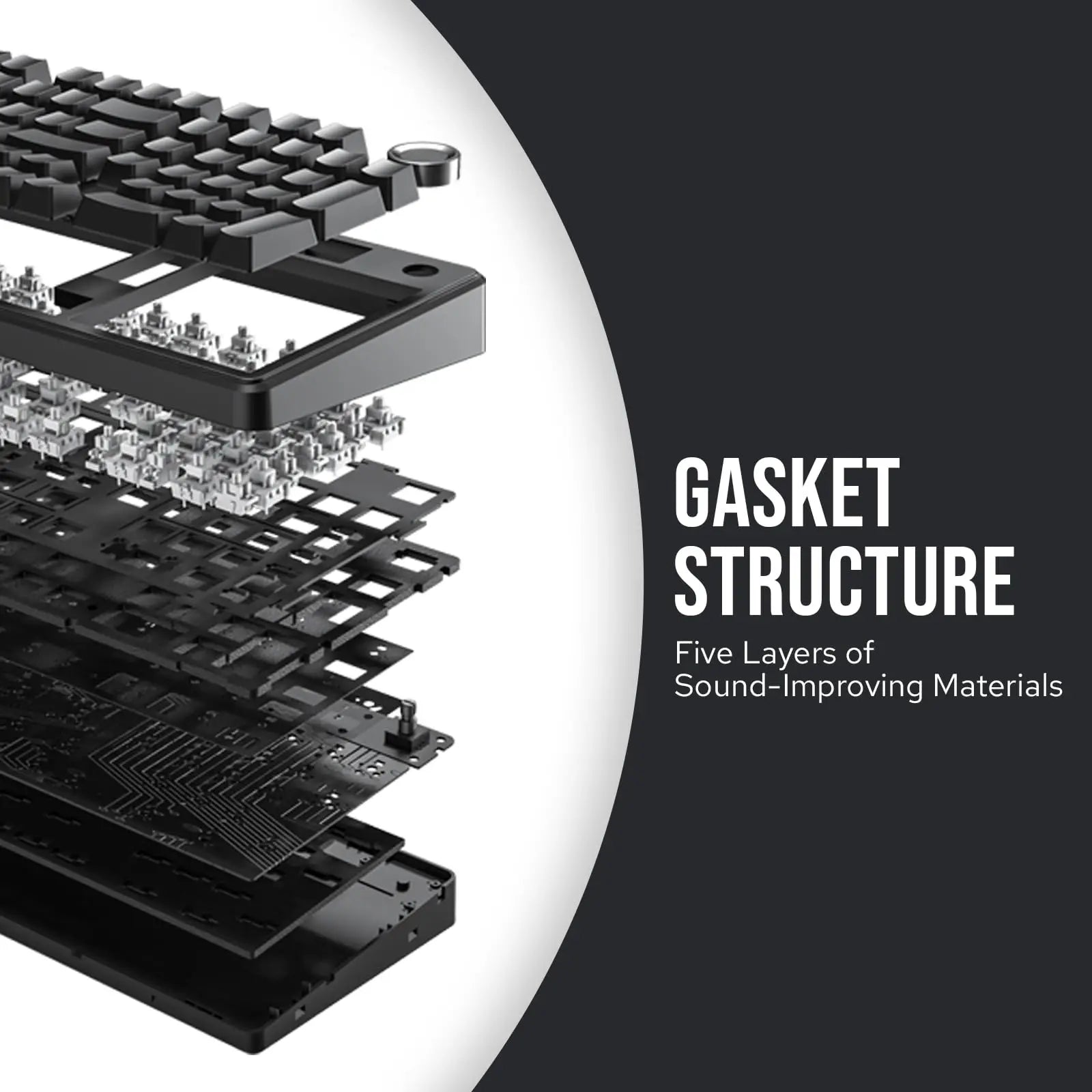 AULA F99 Pro Wireless Mechanical Keyboard RGB Backlit Hot Swappable Custom Keyboard 2.4G/USB-C/BT5.0 Mechanical Gaming Keyboards