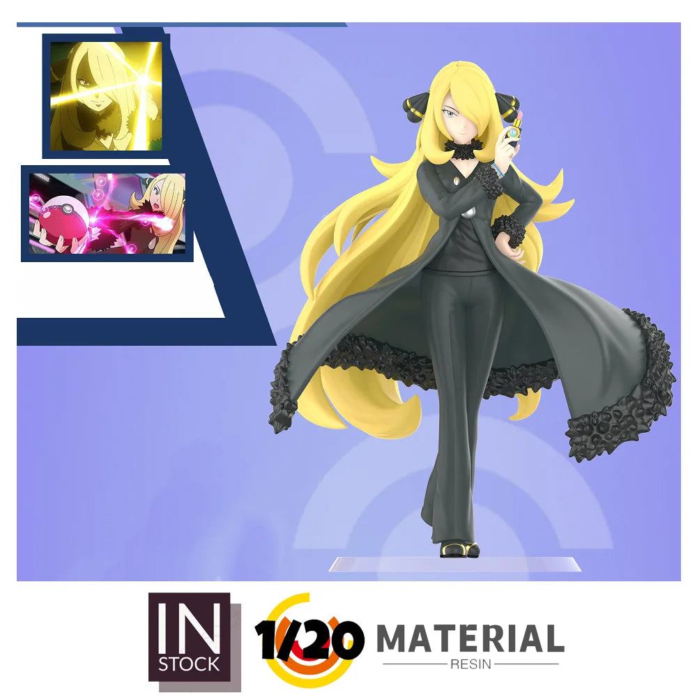 [In Stock] 1/20 Resin Figure [LUCKY WINGS] - Cynthia & Mega Garchomp