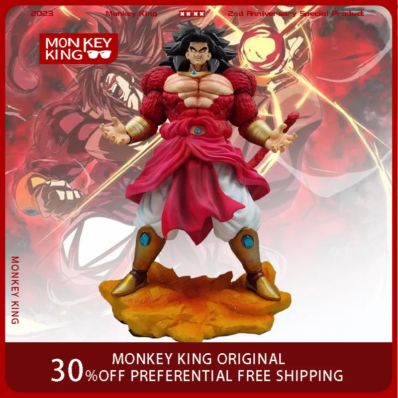 50 cm Dragon Ball Anime Figuren Broli Super Saiyan Anime Action Collection Modell Desktop Ornamente Kinderspielzeug Weihnachtsgeschenke