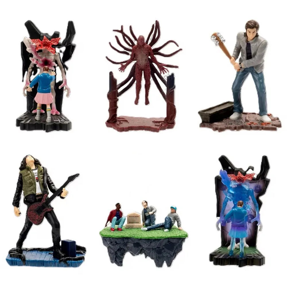 Television Season 5 Strangers Dustin Steve Eddie Eleven Demogorgon Things- Vinyl Action Figure Toys Decor Doll Collection Gifts