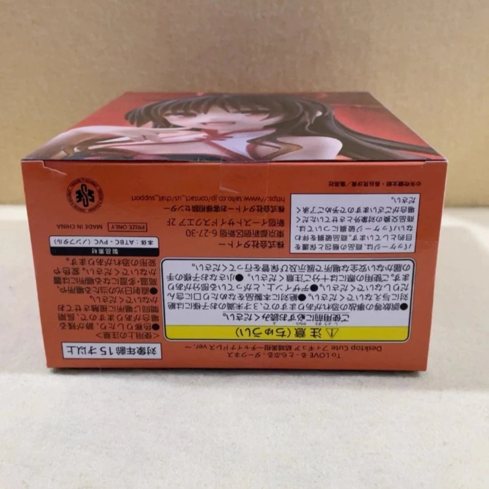 In Stock Taito Original Genuine To Love-Ru Darkness Desktop Cute Figure Yuuki Mikan Chinese Dress Ver. 13cm Model Toy Figures
