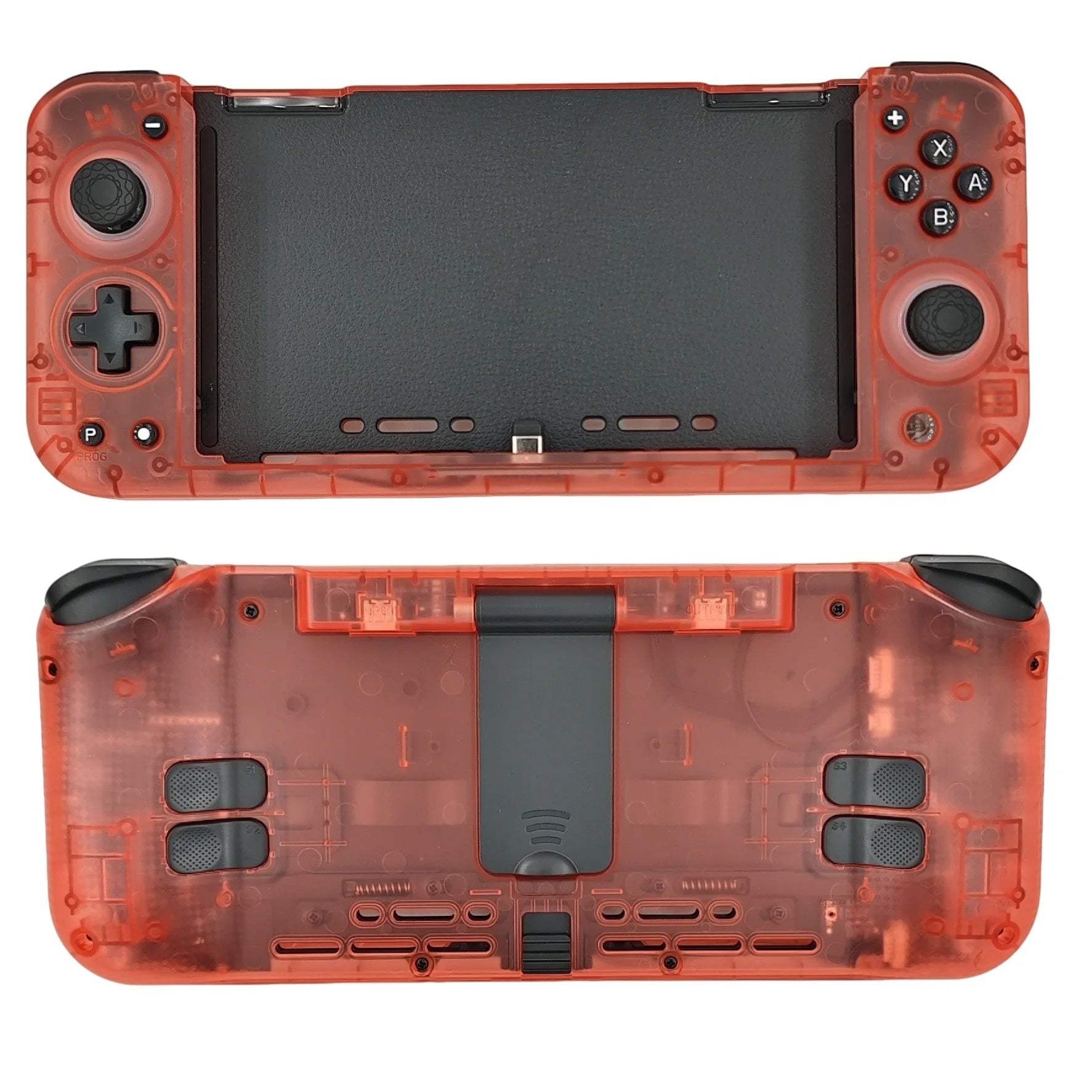 for SwitchOLED with host bracket PD fast charge function vibration 6-axis continuous emitting Hall rocker RGB wired handle