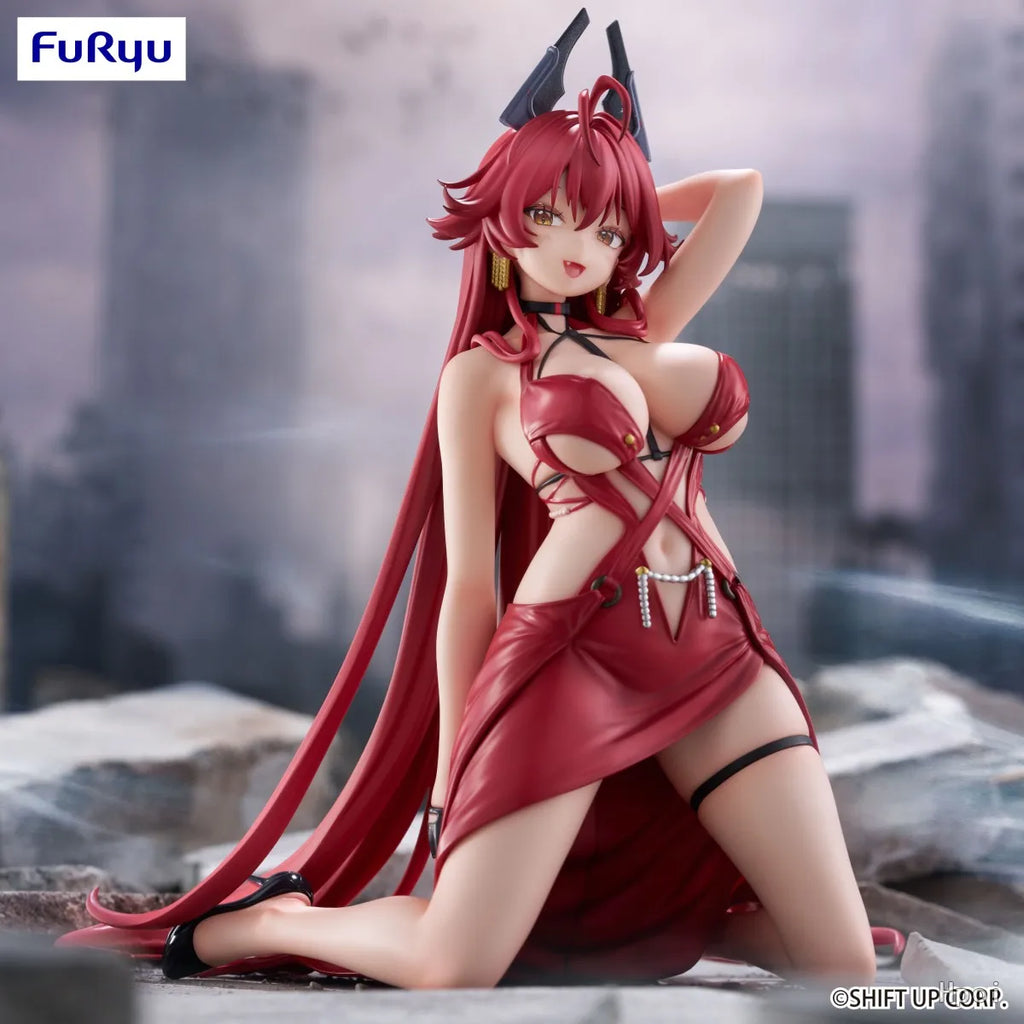 Original Genuine FuRyu Prepainted Noodle Stopper Figure Goddess of Victory: Nikke Red Hood Nonsense Red Game Figure Garage Kit