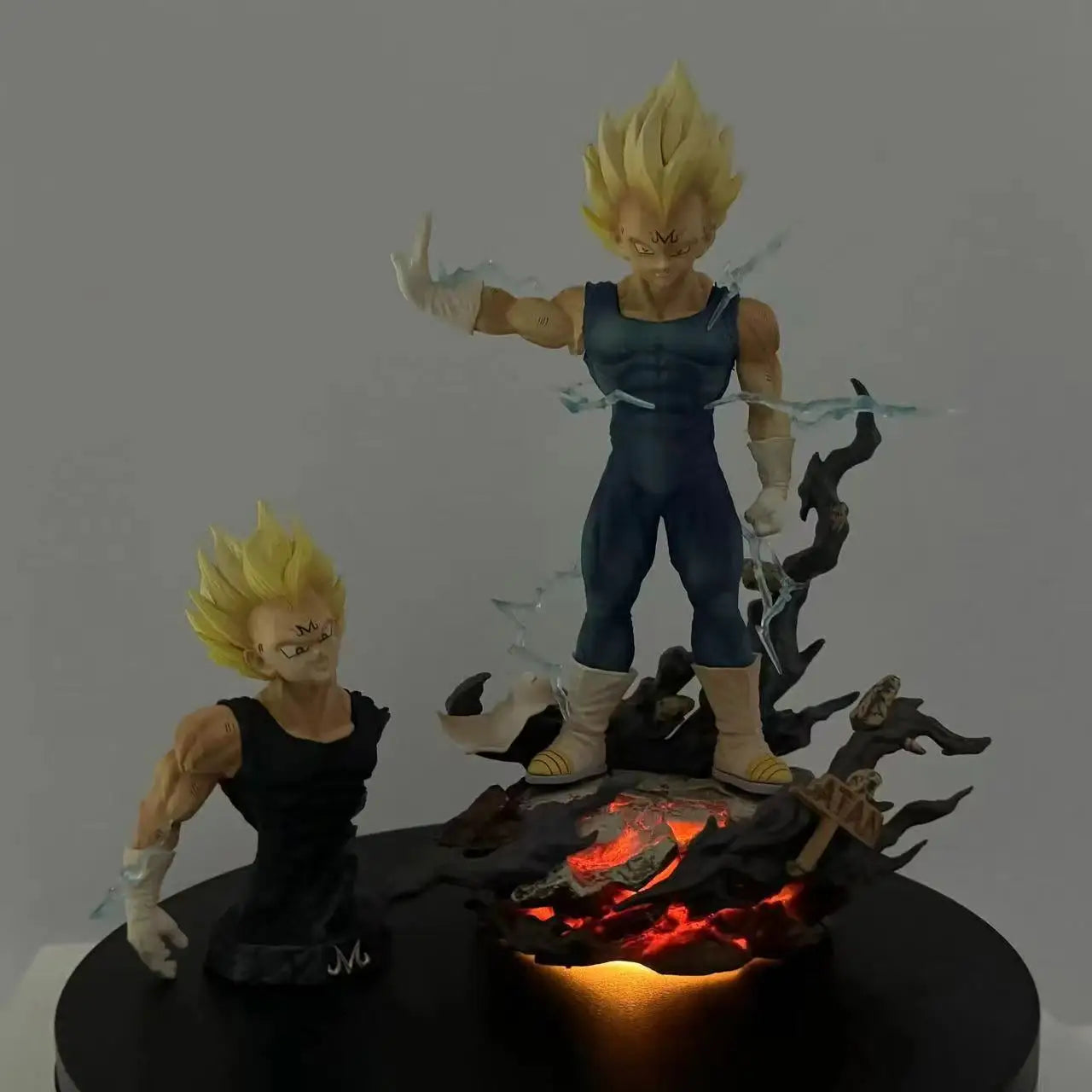 Dragon Ball Z Figur Majin Vegeta Anime Figur 22cm PVC Actionfiguren Dekoration Sammlung Modell Spielzeug Kinder Weihnachtsgeschenke