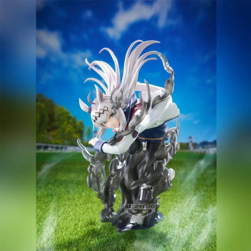 Bandai In Stock Banpresto Original Anime Evolve Umamusume Tamamo Cross Oguri Cap Action Figure Model Toys Collectible Gift DT