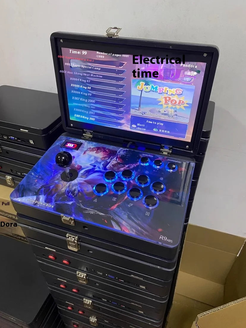 Arcade Pandora Game Console Multi in One Moonlight Box Portable Folding Fighting Game Console Customizable