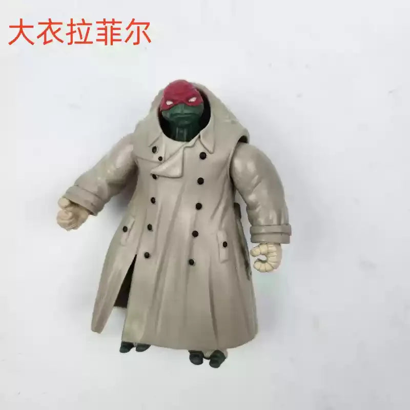 Playmates Turtles Action Figure Puppet Horse Motorcycle Rhinoceros Tiger Scene Models Anime Model Doll Desktop Decoration