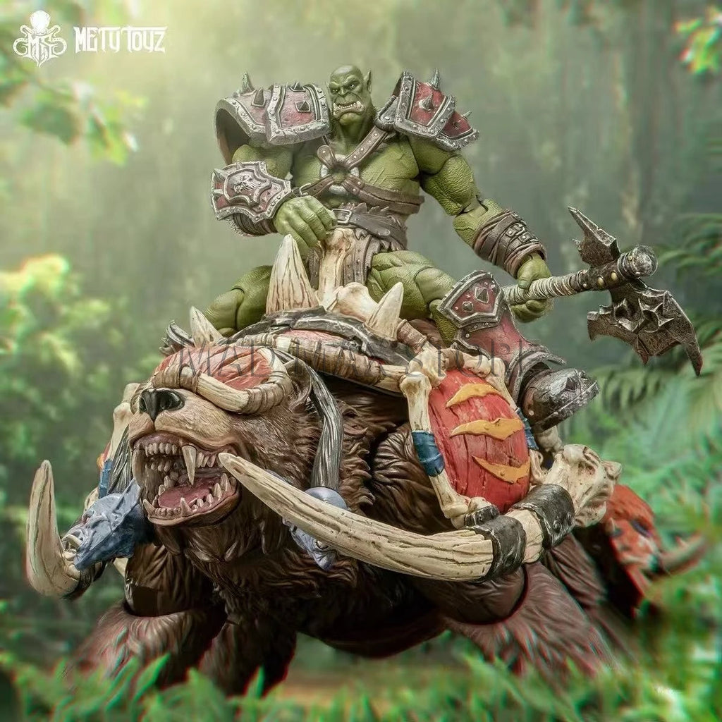 In-stock  Mety Toyz Armored Giant Bear Collection Limited Ver. Mount Model Action Model Collectible Figure Toys