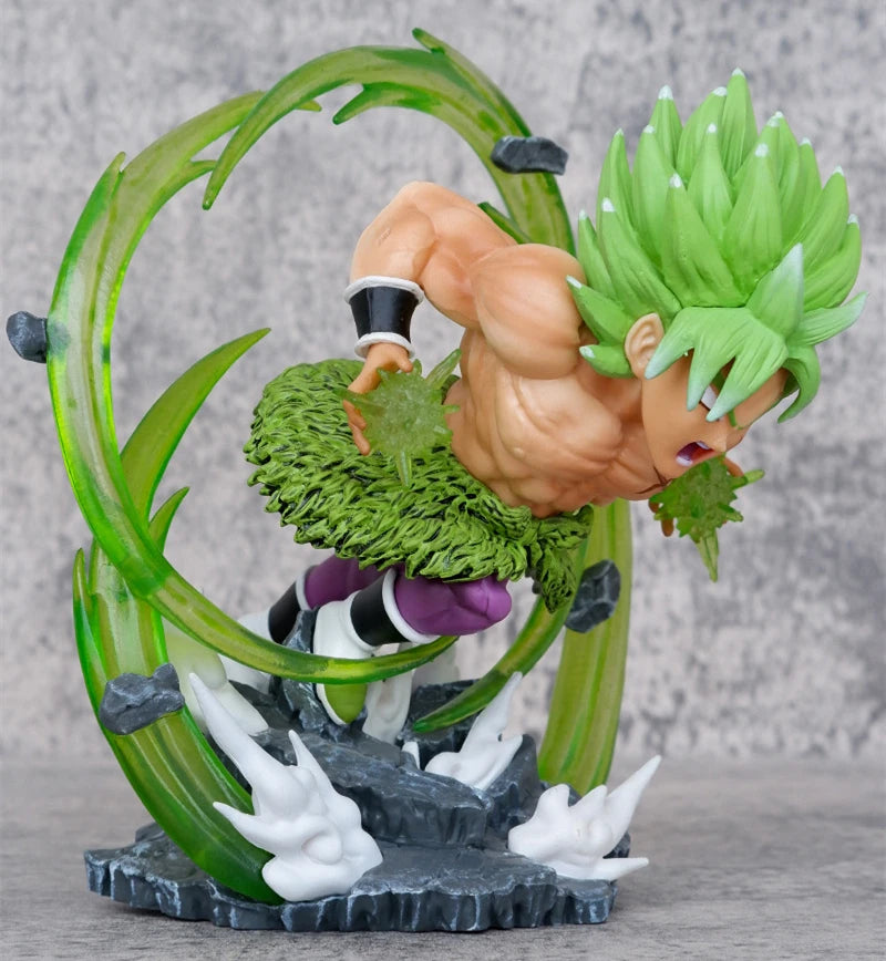 Anime Dragon Ball Super Broly Super Saiyan Broli Battle Ver. PVC Action Figure Statue Collection Model Kids Toys Doll Gifts 16cm