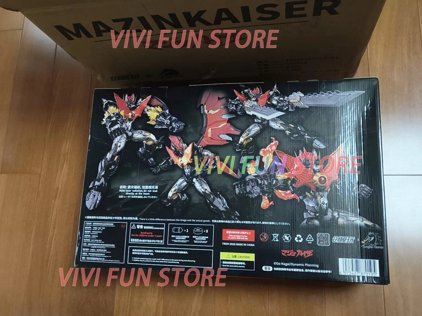 In Stock TRON Model-kit MAZINKAISER  Assemble Movability Model Toys With Alloy skeleton