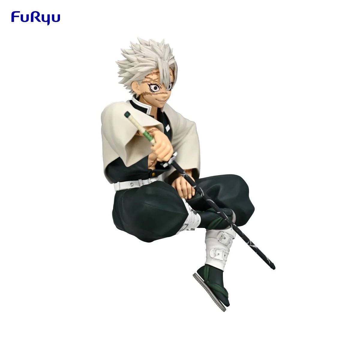 FuRyu Noodle Stopper Blade of Demon Destruction Shinazugawa Sanemi Original Collection Series Anime Figure Action Figure