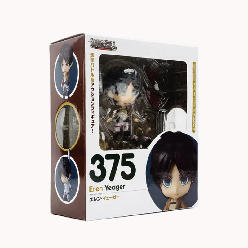 #2001 Mikasa Ackerman Attack on Titan Anime Figure Hange Zoe Shingeki no Kyojin Action Figure Erwin Smith Figure Model Doll Toys