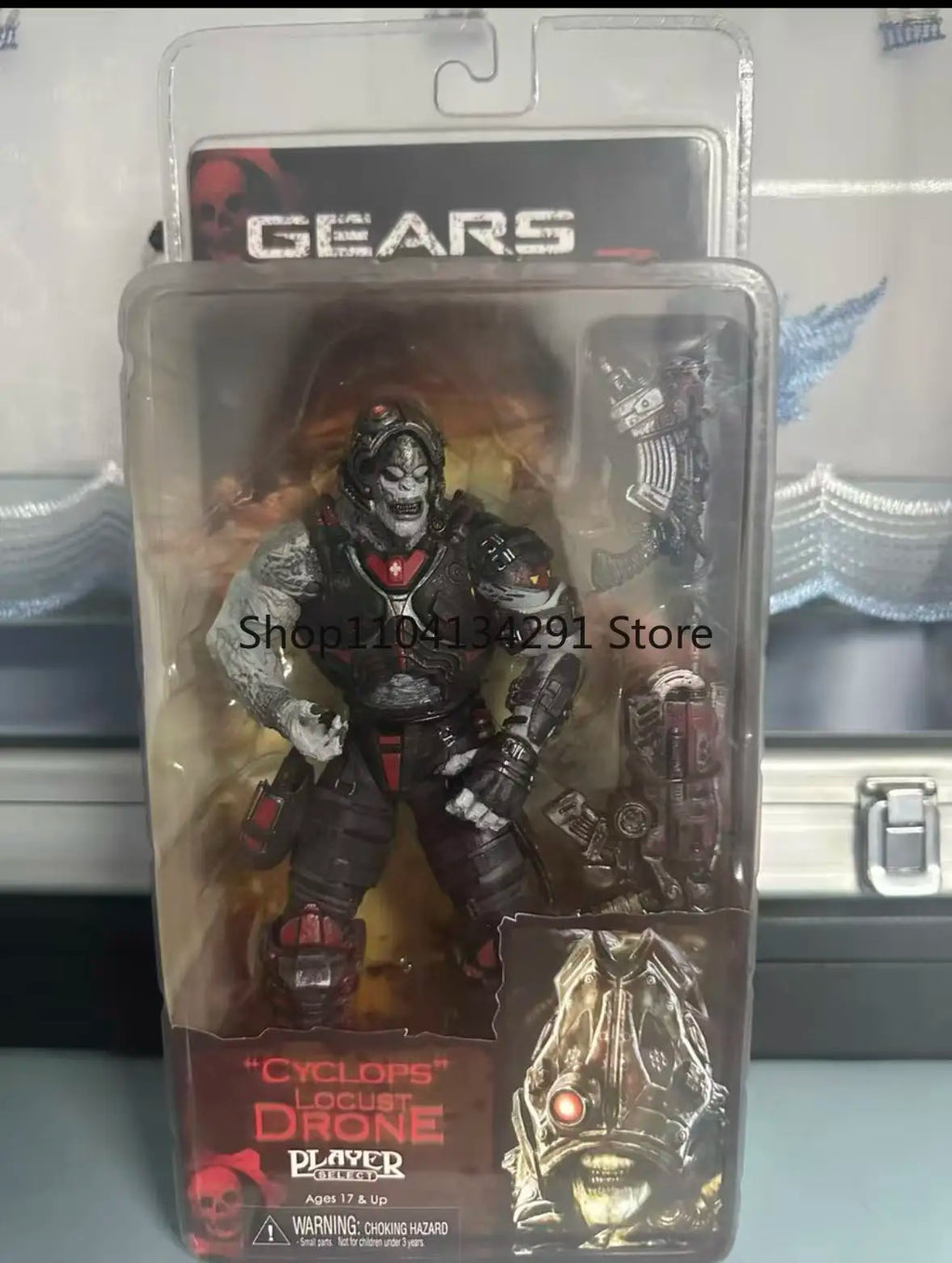 Original Storm Toys Gears of War Full Series Soldier Figures 6-inch Beast Rider 18cm Articulated Action Figure Collector's Gift
