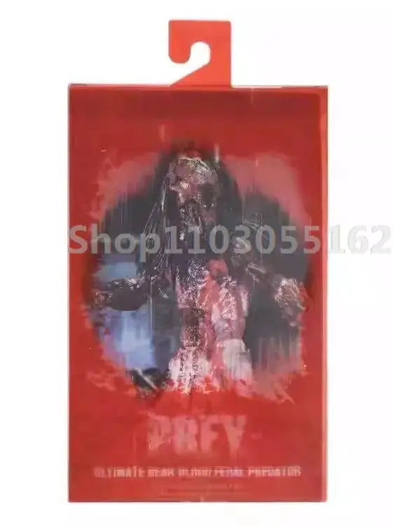 NECA Prey Ultimate Bear Blood Feral Predator Action Figure Anime Collectiblble Model Birthdsay Gifty
