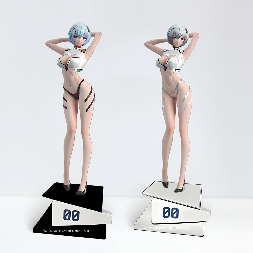 Neon Genesis Evangelion Asuka Langley Rei Ayanami  Mari Makinami Action Figure PVC Posable Model Anime Collectible Toy