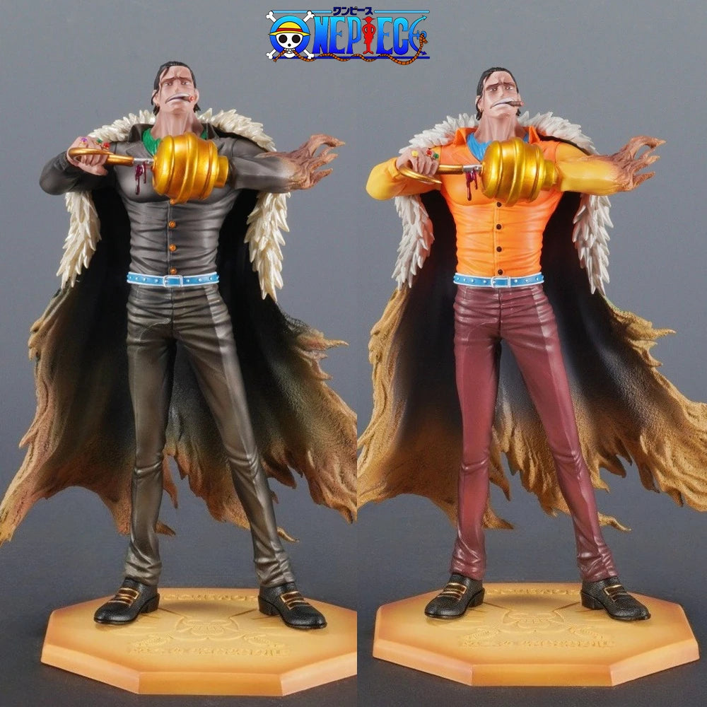 29 см/11,42 инча Аниме One Piece фигурка сър крокодил екшън фигурки PVC статуя настолен орнамент колекция модел играчки подаръци