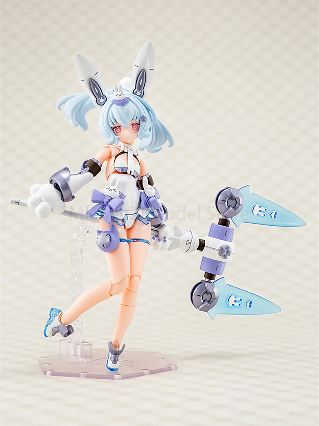 Original Genuine Kotobukiya Model Kits Megami Device PUNI MOFU Kuro Mao PUNI MOFU Yuki Tu Assembling Toys Cute Action Figure