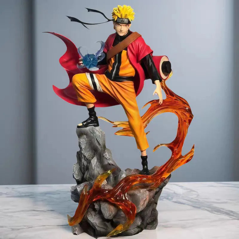 Hot Hokage Anime Ten Years Naruto Sasuke Peripheral Figurines Desktop Decoration Models Ornaments Statues Gifts