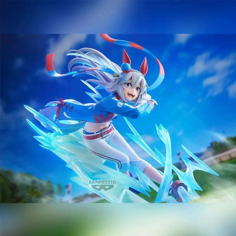 Bandai In Stock Banpresto Original Anime Evolve Umamusume Tamamo Cross Oguri Cap Action Figure Model Toys Collectible Gift DT