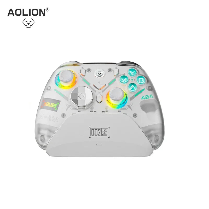 Aolion K20 Wireless Bluetooth Game Controller Gamepad With Hall Rocker Magnetic Replacement Shell For PC/NS/Android/IOS
