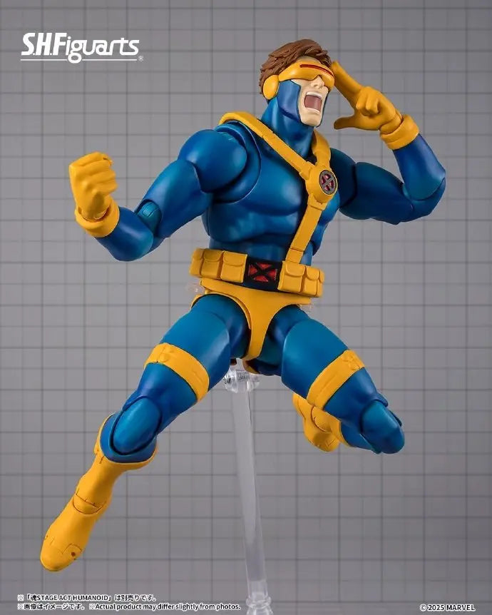 In Stock Originate BANDAI SHF CYCLOPS(GAMERVERSE) Movable Model Toys S.H.FIGUARTS Scott Summers X-men