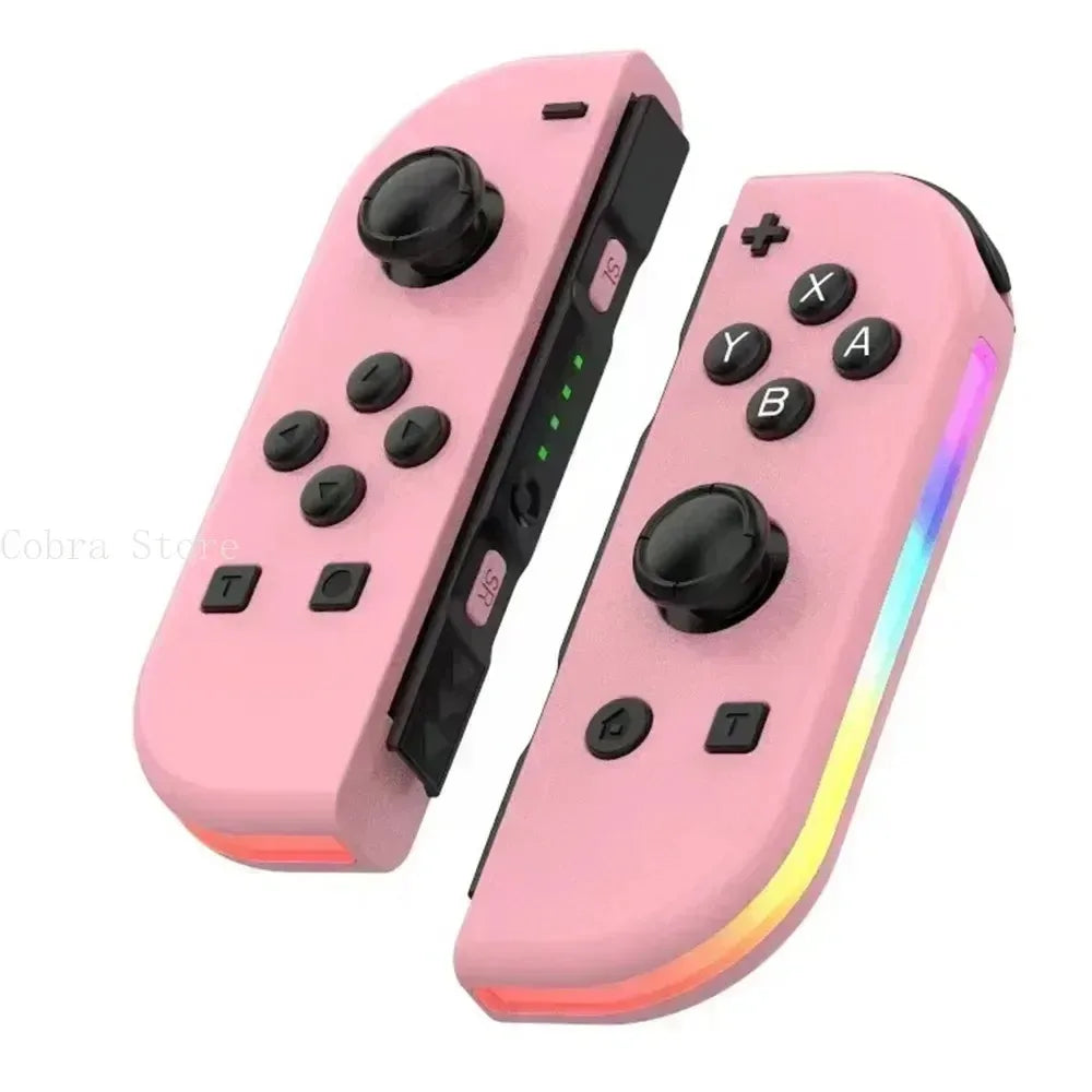 2026 New for Joycons Gamepad for Switch Bluetooth Wireless Controller Joystick with Trubo Video Game Consoles
