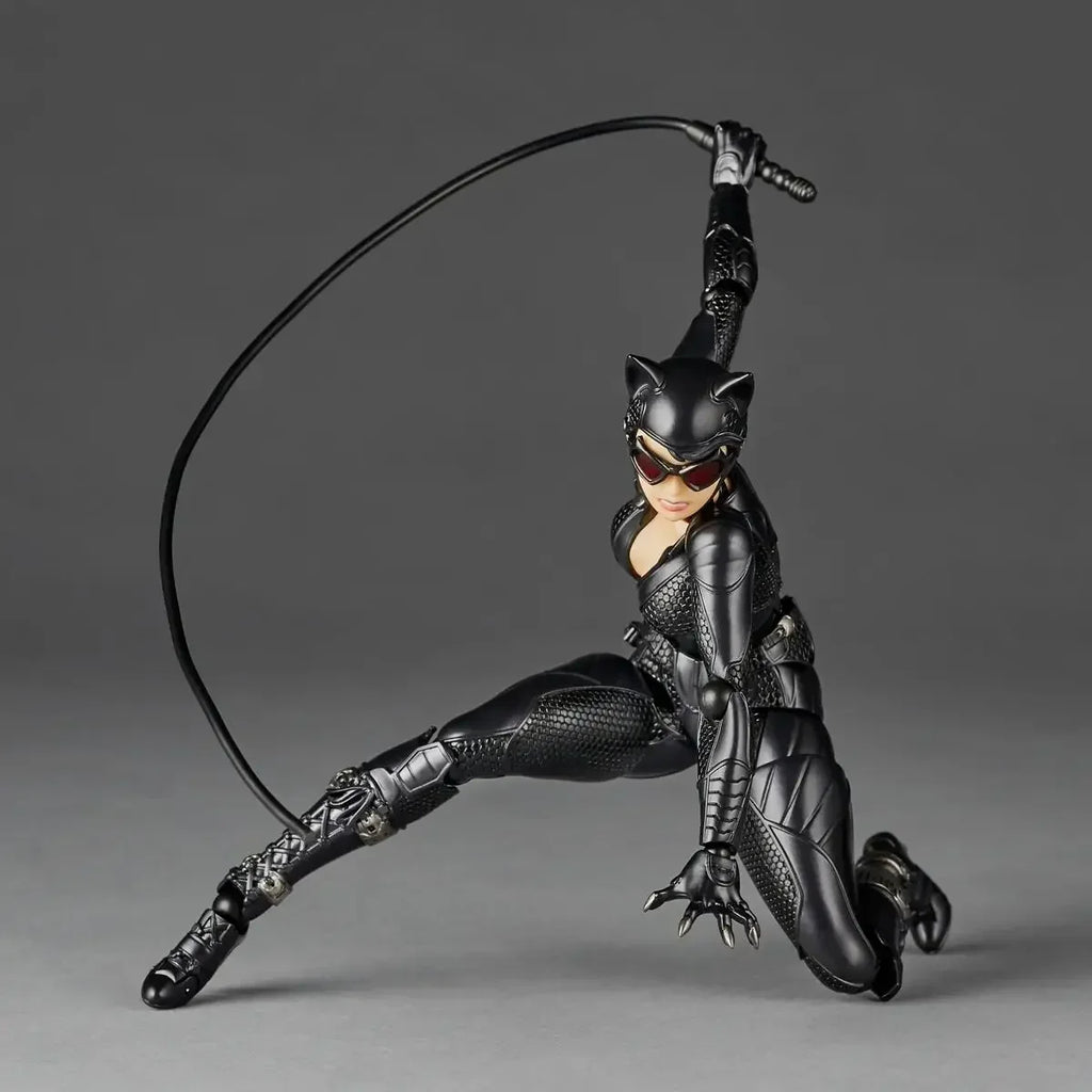 In Stock 100% Original Kaiyodo Revoltech Incrível Yamaguchi Catwoman Figuras De Ação Modelo Brinquedos Coleção Figura Em Estoque