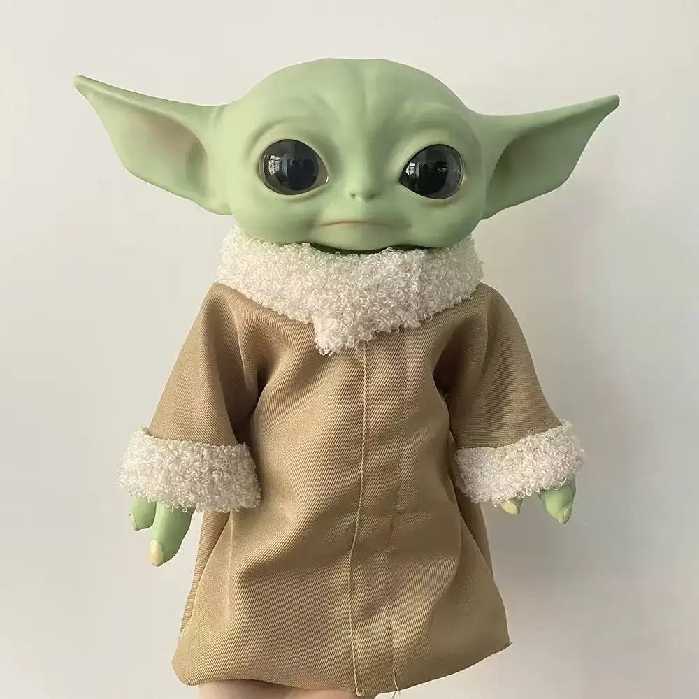17-28cm Disney Movies Star Wars 28cm Baby Yoda Action Figure Toy Model Dolls Toys Kids Birthday Gifts