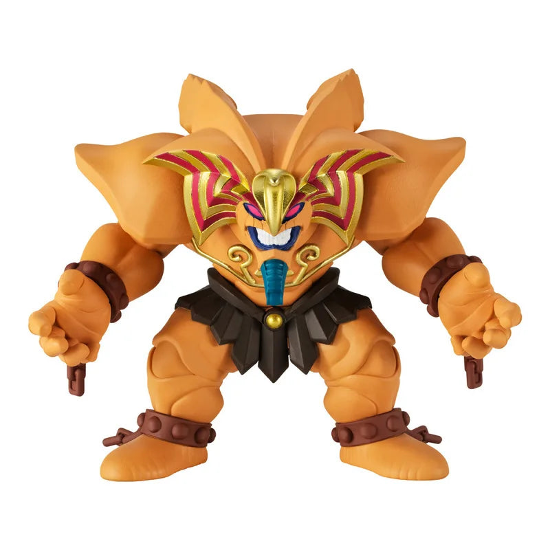 Bandai Anime Action Figure Food Play Yu Gi Oh! Ex01 Dark Mage Exodia Pvc Model Collection Figure Birthday Gift For Kids Toys