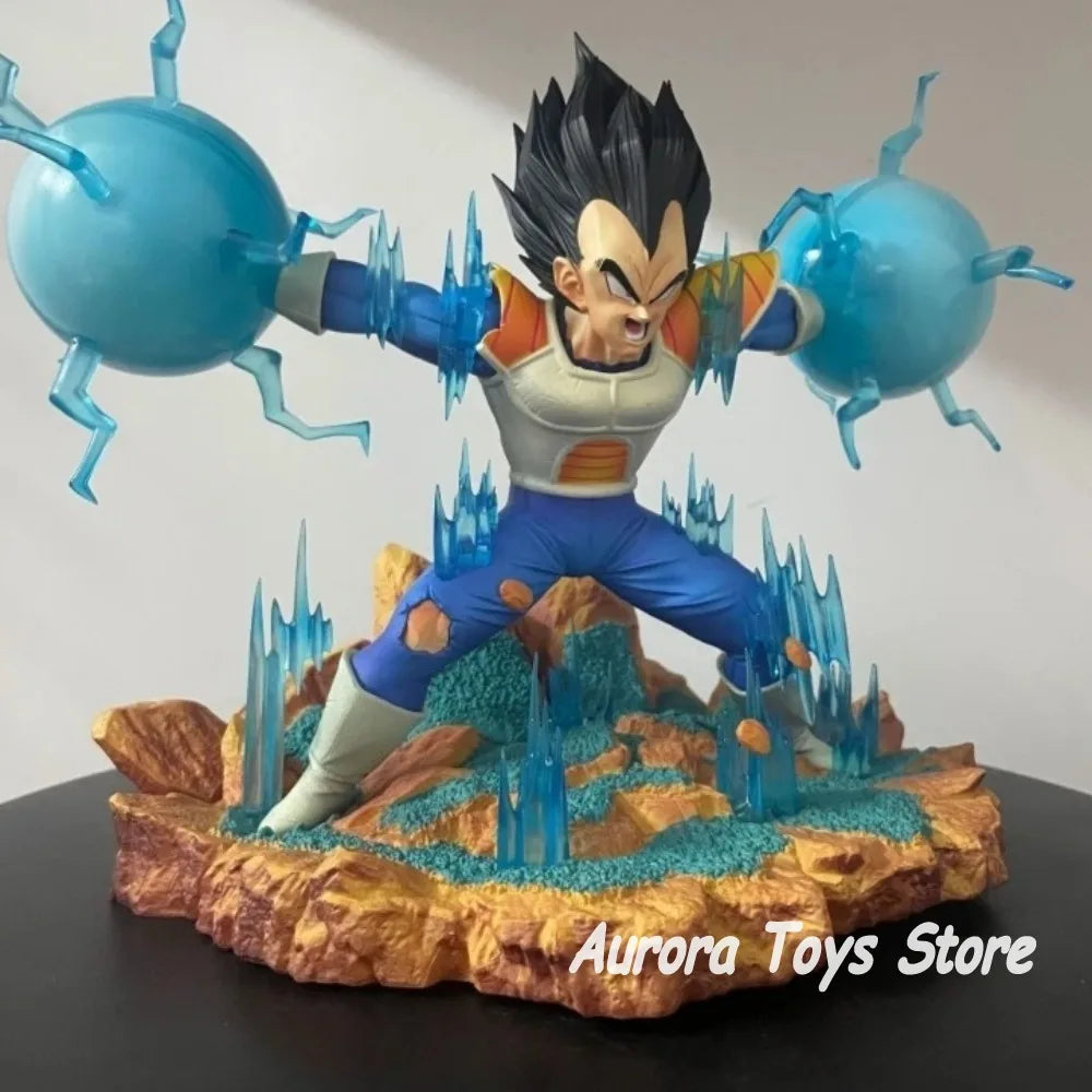 22 см/8,66 инча Аниме Dragon Ball Z Фигура Super Saiyan Majin Vegeta Екшън Фигурки PVC Статуя Колекция Модел Играчки Подаръци за рожден ден