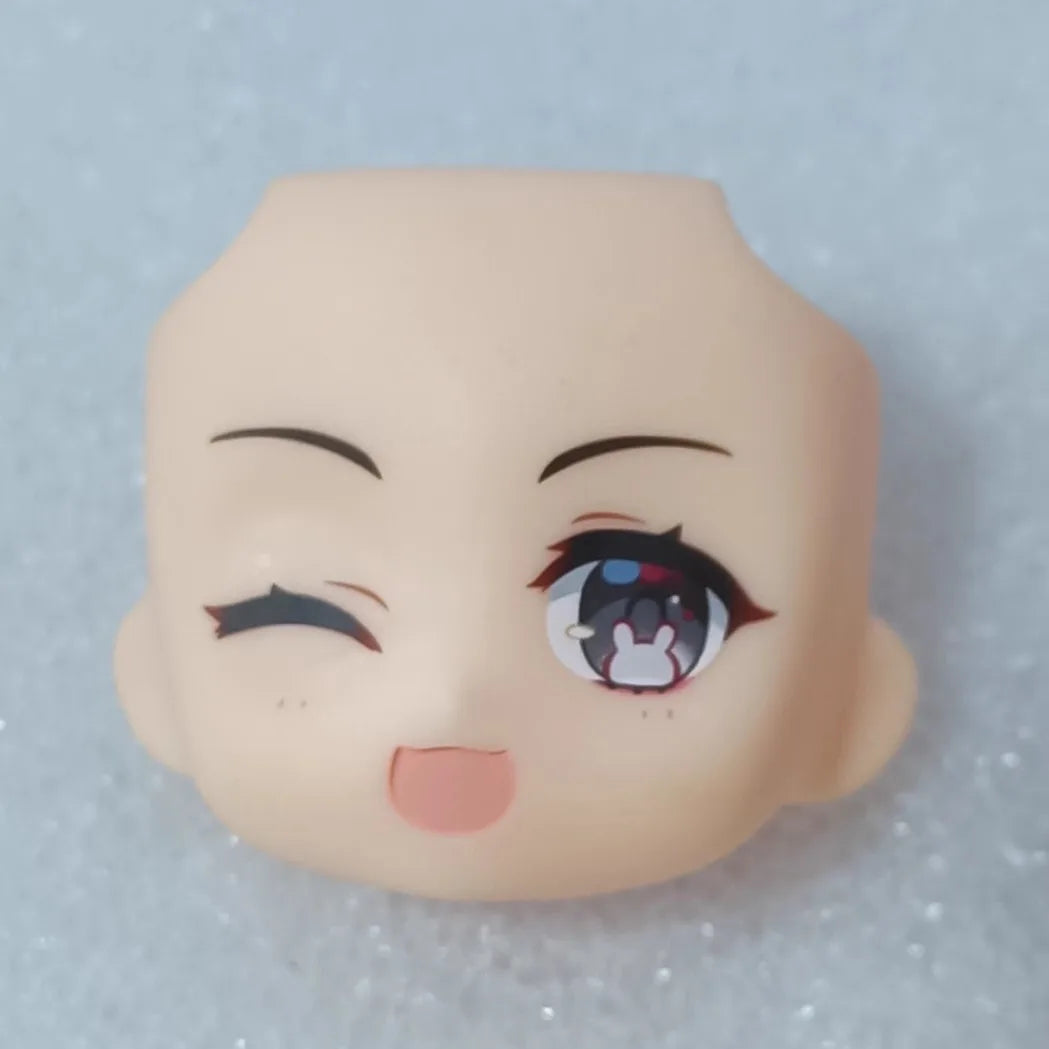 lapulasi GSC Clay Man Face doll face hair doll accessories