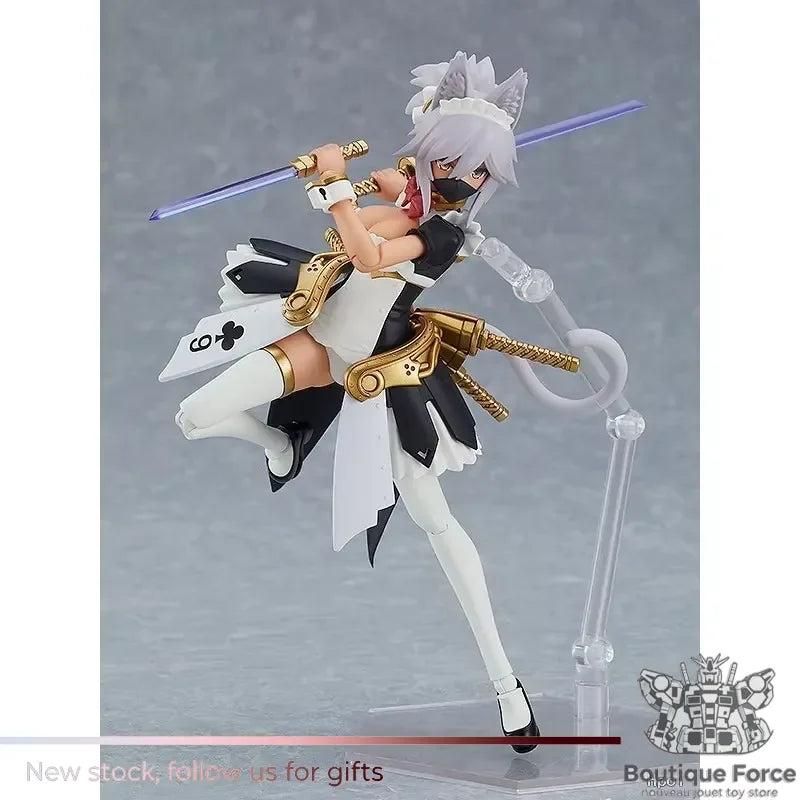 Maidroid Kuon Guilty Princess PLAMAX GP-06 160mm Assembled Movable Plastic Figure Ninja Swords Scythe Collectible Toy