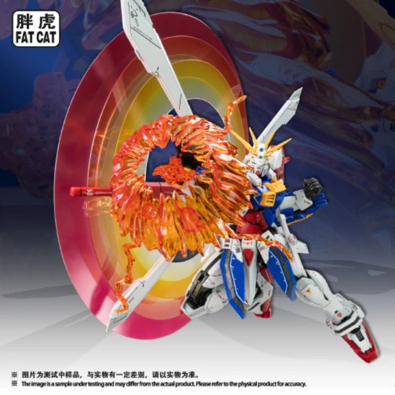 In Stock Fat Cat 002 Model RG 1/100 GF13-017NJⅡ God Assembly Model Anime Action Figure Assembly Collectible Desk Decor Model Toy