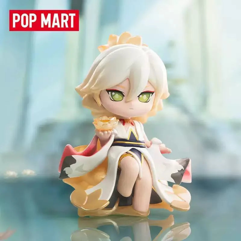 Authentic POPMART Onmyoji Series Blind Box Figure Chic Collector's Item Desktop Accent Premium Present for Onmyoji Devotees