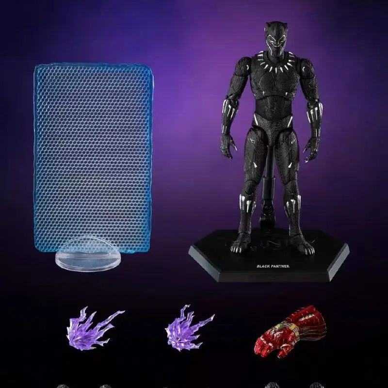 Threezero 3A DLX Black Panther 2 Marvel Series Mobile Puppet Model Figure