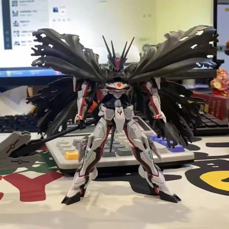 HG 1/144 Scale King Astray Cloak Version Assembly Model Articulated Figure Collectible Mecha Toy Desktop Ornament Statue Gift