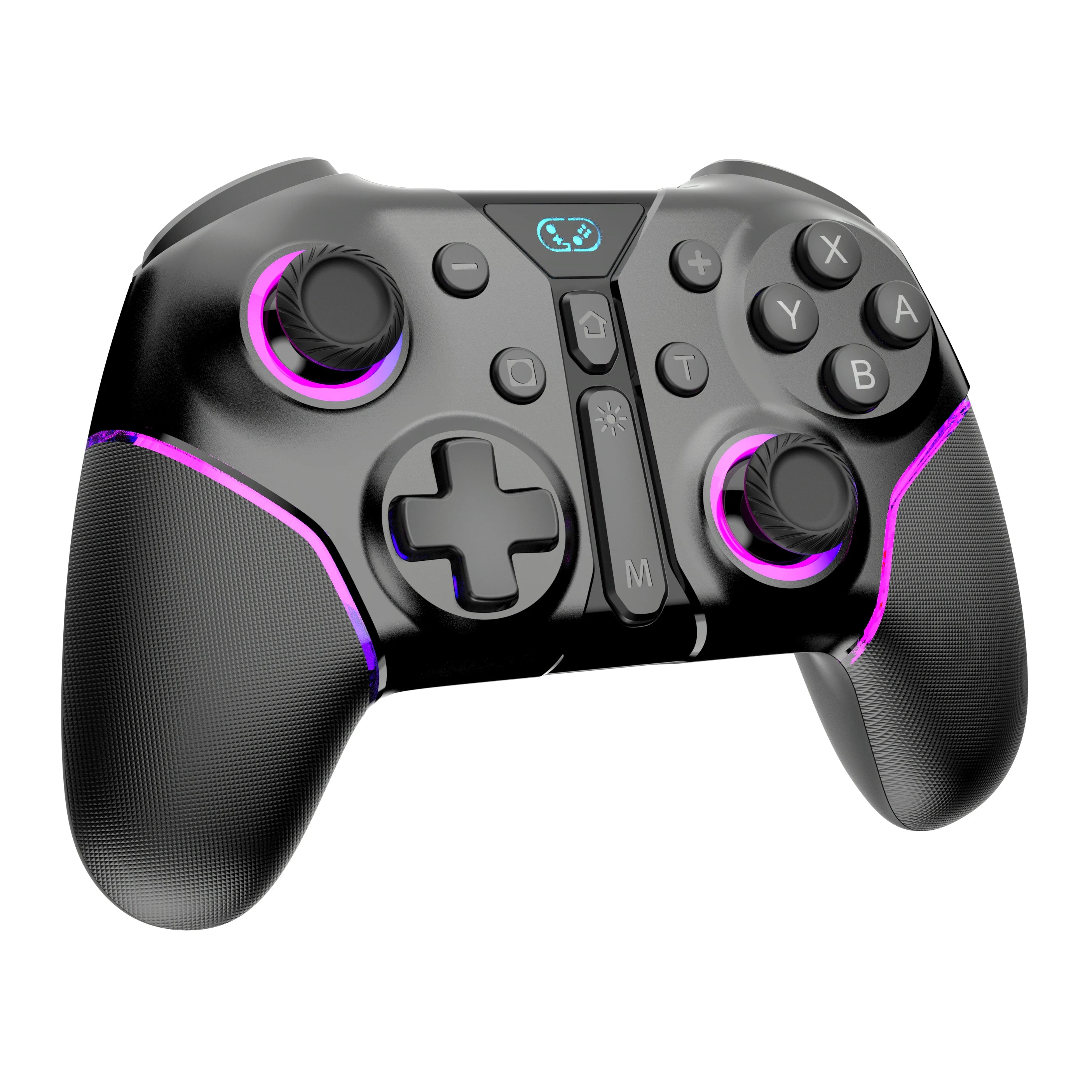 Gamepad for Switch, OLED, Lite, PC, iOS, Android, SKT-7048 Controller with RGB ,Bluetooth, Virbration, Turbo